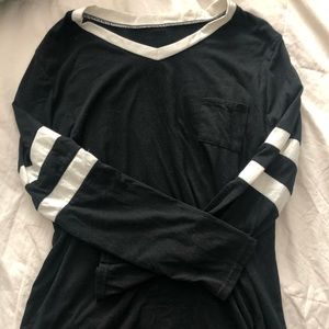 Black long sleeve shirt